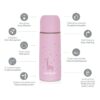 Termo para bebés Miniland Thermy 350ml Rose