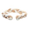 Kiokids Trenza protector cuna 150cm Beige