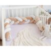 Kiokids Trenza protector cuna 150cm Beige