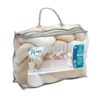 Kiokids Trenza protector cuna 150cm Beige