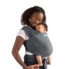 Quokkababy Fular Portabebés Elástico Moby Wrap Elements Asphalt