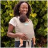 Quokkababy Fular Portabebés Elástico Moby Wrap Elements Taupe