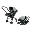 Silla de auto y silla de paseo Doona X Dusty Sage