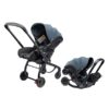 Silla de auto y silla de paseo Doona X Ocean Blue