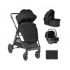 Kikka Boo Ava Cochecito Trío convertible Negro
