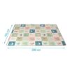 Alfombra Reversible Plegable 150x200 Kiokids Montaña - Imagen 2