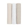 Set Pañal Muselina 3uds 80X80Cm