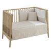 Cambrass Juego 2 Piezas Cuna 60 x 120 cm LINO BEIGE