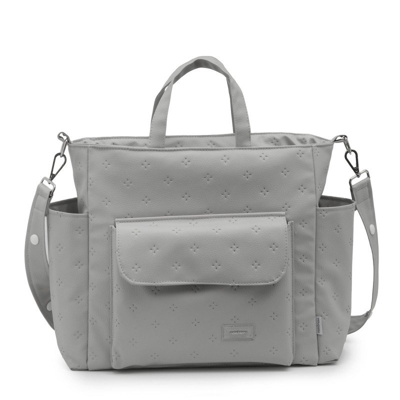 BOLSO MATERNAL PACK SPRING CREMA 16X43X37 CM
