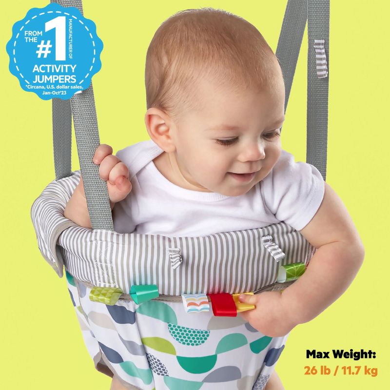 Bright Starts Saltador de puerta Playful Parade