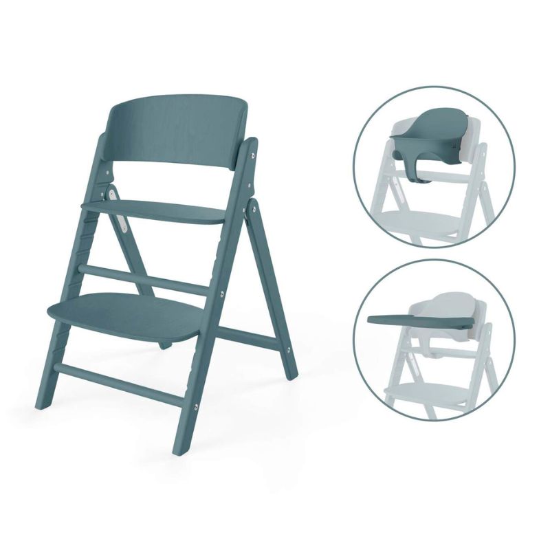 Cybex Silla Trona Click & Fold 3-in-1 Stone Blue