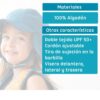 Kiokids Gorro de bebé protección upf 50+ Azul Marino